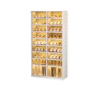 MAGIC SELECT Zapatero Modular Plegable con Puerta Transparente