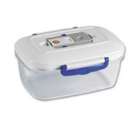 Magic vac aco1092 recipiente de almacenar comida rectangular caja 1,5