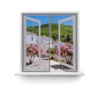 MAGICDOOR Mosquitera Magnética 110x110cm, Poliéster Colore Puro Mosquiteras para Puertas con Potente Imán Antimosquitos Cortina para Puerta Exterior Ventana para Dormitorio Salón-Gris