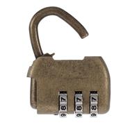 MAGICLULU Cerradura para Seguridad de Combinación de Aleación de Zinc Vintage Diseño Clásico Retro y Fácil de 3 Dígitos para Taquillas y Maletas