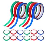 MAGICLULU Diseño y Rollo Grande 18 Rollos de Cinta Adhesiva de Pvc para Sellar Bolsas de Frutas y Alimentos Adecuado para Supermercados y Control de Inventario