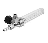 MAGICLULU Medidor de Caudal de Gas Argón y Resistente Tubo Medidor de Flujo Portátil Plástico y Aluminio Fácil Instalación para Uso Industrial Preciso