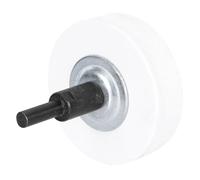MAGICLULU Muela Abrasiva para Taladro Eléctrico Cabezal de Pulido de Metal Blanco, Herramienta Práctica para Desbarbado y Afilado en Manualidades Color Aleatorio