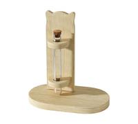 MagiDeal Caja de Bigotes de Gato Organizador Coleccionista Mascota Joyero Madera Pulida Superficie Lisa Adecuada para Regalo Decoración del Hogar Colecci, 18x10x20cm