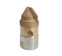 MagiDeal de Alta Presión de Tubería Tobera de Limpieza Rotativa Cabezal de Chorro Concentrado para Desagüe en Acero Inoxidable y, 3/8 Pulgada, Cabezal De Aleación 3/8, 40L