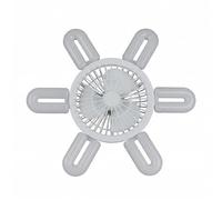 MagiDeal Lámpara Ventilador de Techo con LED Plafón Ventilador Luz de Techo Lámpara LED Plegables y Reparto de Luz en 6 Paneles Casquillo E27 60 W Adecuada, color to 2