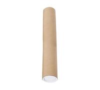 MagiDeal Tubos de póster Tubo de Almacenamiento con Tapas Tubos de cartón Grandes y Largos Tubos de Embalaje para Pinturas Blueprint Roll Contenedor de, Los 70CM