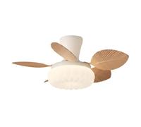 MagiDeal Ventilador de Techo con Luz Lámpara de Techo Plafón Led Ventilador Silencioso en 1 con Efecto Madera Atenuación Suave y, 34 Pulgadas, Modelo 3005, Atenuación Continua, Control Remoto