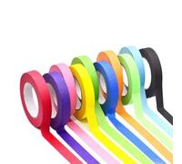 MAGLITT 10 Rollos Cinta adhesiva de Colores, Masking Tape Cinta de Pintura, Cinta Adhesiva Colores, Washi Tapes Pintar Diario Manualidades Decorativas álbumes de Recortes (15 mm x 13 m)