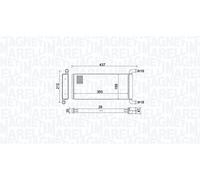 MAGNETI MARELLI Intercambiador De Calor Para VW Crafter 30-50 Kasten 2.5