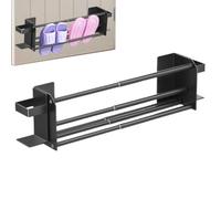 Magnetic Shoe Rack - Wall Mounted Double Layer Storage, Organizer Holder | Footwear Organizer for Entryway Storage, Magnetic Mount | Two-Tier Design, Space Saving Holder, Home Closet Accessory
