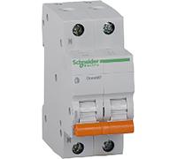 Magnetotérmico 1 polo + neutro 10 amperios schneider