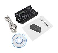 MAGT Tiempo programable 1Set DC12/24V 20A Temporizador Digital programable 5 Canales Controlador de Tiempo LED programable Ajustable en Color con CD Cable USB Controlador Led Controlador
