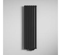 Mai & Mai Radiador Vertical de Agua Caliente 160x46cm Diseño Tubular Moderno, Una Capa, Color Antracita, Fabricado en Acero de Alta Calidad, Calefacción Eficiente para Baño o Salón