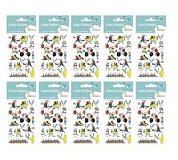 Maildor CY160Cpack - GOMMETTES 3D Cooky - LOT DE 10 planches 12x8 cm - 150 stickers - JEUX OLYMPIQUES
