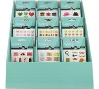 MAILDOR Stickers Cooky Eventos Expositor de 90 unidades en 3D