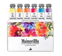 Maimeri Blu, Jeannie Dickson - Juego de pintura de acuarela, 12 ml, 6 tubos - Suministros profesionales de pintura de acuarela