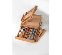 MAIMERI Classico, Óleo Bellas Artes, Maletín Madera, 14 colores, 22uds