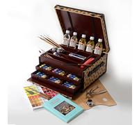 MAIMERI Puro, Óleo Bellas Artes, Maletín Madera, 49 Colores, 78uds