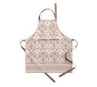 Maison d'Hermine - Delantal de cocina 100% algodón con cuello ajustable y bolsillo medio, lazos largos para mujeres/hombres, primavera/verano, Allure, 85 cm x 70 cm (Set of 1)