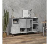Maison Exclusive - Juego de 2 armarios, color gris hormigón, 60 x 35 x 70 cm, madera compuesta