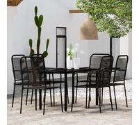 Maison Exclusive: Juego de mesa de jardín de 7 piezas, color
