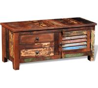 Maison Exclusive - Mueble de televisión de madera maciza, estilo rústico