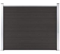Maison Exclusive - Panel para valla de composite de madera (WPC) de 180x146 cm, color