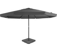 Maison Exclusive: Parasol de jardín con soporte portátil, color antracita