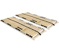 Maison Exclusive: Somier de láminas con 28 láminas, 7 zonas, 90x200 cm (unidad: 2 piezas)