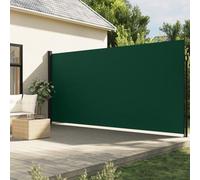 Maison Exclusive: Toldo de pared extensible, color verde oscuro, 200x300 cm