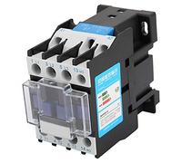 MAJONMMERD Contactor CA CJX2-1810 18A Bobina 24V a 380V Montaje en Riel | Uso Industrial, Contactos de Aleación de Plata y Tungsteno, Distribución de Energía, Montaje en Riel, Opciones de Bobina de