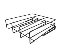 MAJONMMERD Organizador de Tabla de Cortar 10.6 X 11.8 X 3.1 Pulgadas | Acero Grueso, Estante Bajo Gabinete, Compatible con Tapas de Olla, Montaje sin Taladro, Colgado Horizontal o Vertical