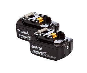 Mak BL1850B - Batería para Makita DHP481Z (18 V, 5 Ah, 2 unidades)
