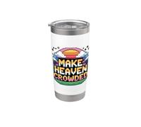 Make Heaven Crowded Vaso térmico de acero inoxidable de doble pared