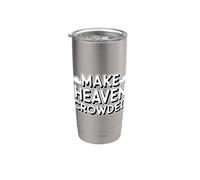 Make Heaven Crowded Vaso térmico de acero inoxidable de doble pared