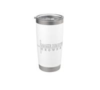 Make Heaven Crowded Vaso térmico de acero inoxidable de doble pared