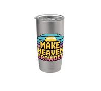 Make Heaven Crowded Vaso térmico de acero inoxidable de doble pared