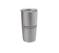 Make Heaven Crowded Vaso térmico de acero inoxidable de doble pared