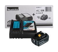 MAKITA 191B51-7 - Kit de batería 5,0Ah BL1850Bx1 + DC18RC LXT