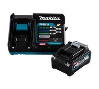 Makita 191j65-4 Kit De Baterías 40vmax 4.0ah Xgt Bl4040x1 + Dc40ra Xgt