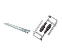 Makita 194368-5 - Guia De Carril De 1.4 M Para Sierras Circulares Y De Incision + 194385-5 - Mordaza para guía de carril para el modelo SP6000