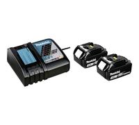 Makita 197952-5 Power Source Kit 18V 3Ah con 2 baterías y cargador rápido