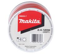 Makita 198503-7 Desbrozadora alambre redondo Recortadora bordes 2,4mm x 120m