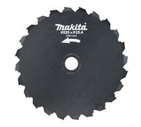 Makita Hoja desbrozadora 199872-9 Ø 255 mm Ø 25,4 mm 1,8 mm 24T compatible con UR012G/UR013G