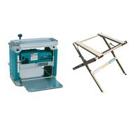 Makita 2012NBX, cepillo desbastador, 1650W, 3-155mm, ideal para carpintería, corte preciso y rápido, bajo nivel de vibración, alta potencia, fácil manejo y alta durabilidad.