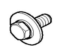 Makita 265577 - 4 pernos HD hexagonales para modelo EBH/BHX2501 Clavadora y grapadora neumática M6 - 16