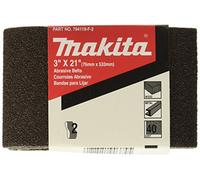 Makita 794119-F-2 No 40 Correa abrasiva de 3 x 21 pulgadas, paquete de 2