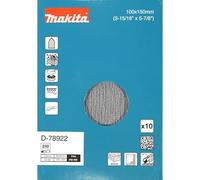 Makita Abrasivo de malla para lijadora delta, 100 x 150 mm, grano A240