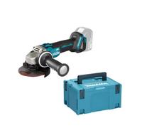 Makita Amoladora angular inalámbrica DGA504ZJ, color azul